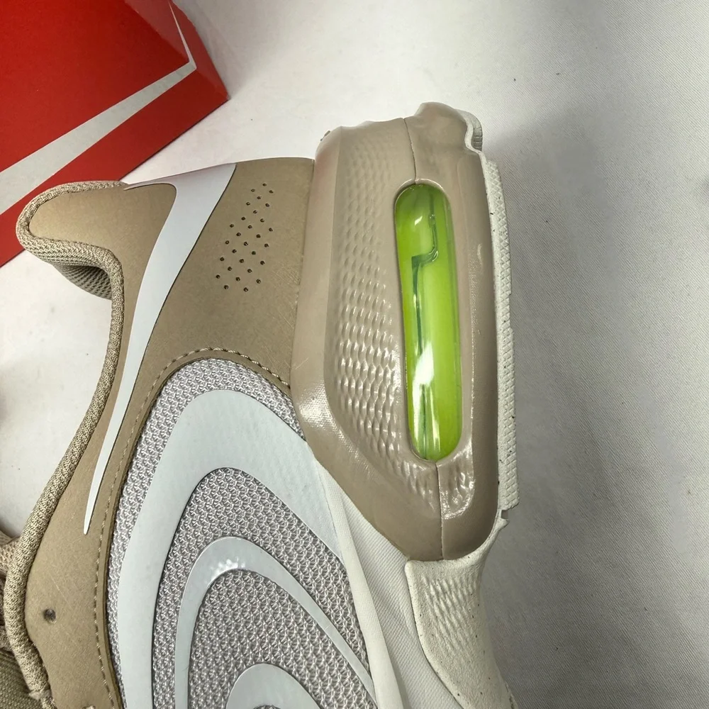 Nike Air Max Fire Shoes Sneakers Light Bone Khaki Volt Mens 12 IF2621-002 New